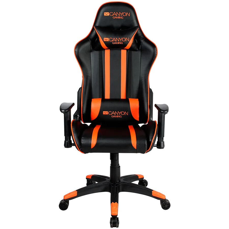 Геймърски стол CANYON gaming chair Fobos GC-3 Black Orange