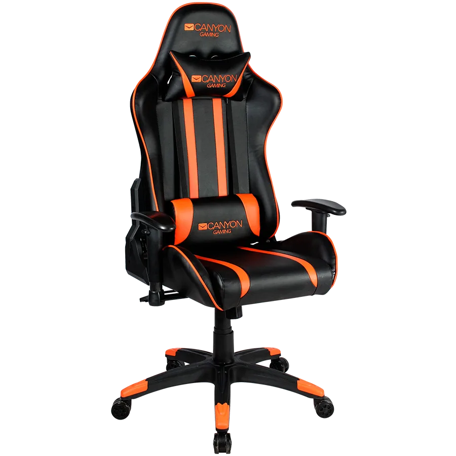 Геймърски стол CANYON gaming chair Fobos GC-3 Black Orange - Image 43