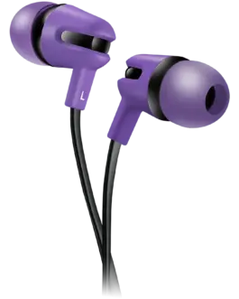 Слушалки CANYON headphones SEP-4 Mic Flat 1.2m Violet