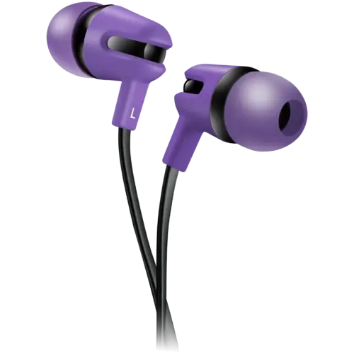 Слушалки CANYON headphones SEP-4 Mic Flat 1.2m Violet