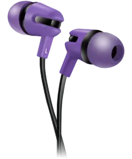 Слушалки CANYON headphones SEP-4 Mic Flat 1.2m Violet