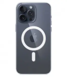 Alternative view of Apple Case with MagSafe for iPhone 15 Pro Max - clear