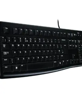 Клавиатура LOGITECH K120 Corded Keyboard - BLACK - USB - US INTL - B2B