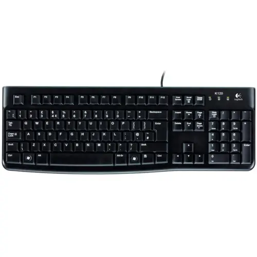 Alternative view of Клавиатура LOGITECH Corded Keyboard K120 - EER - US International layout