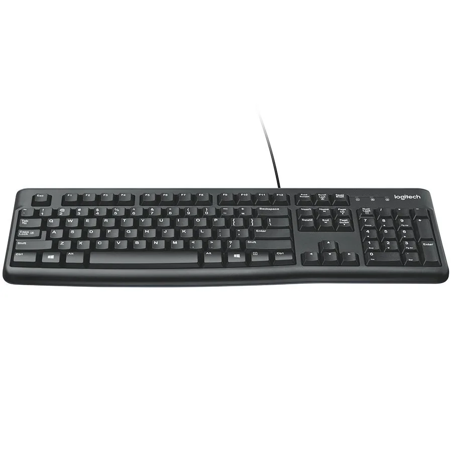 Клавиатура LOGITECH Corded Keyboard K120 - Business EMEA - Bulgarian layout - BLACK - Image 19