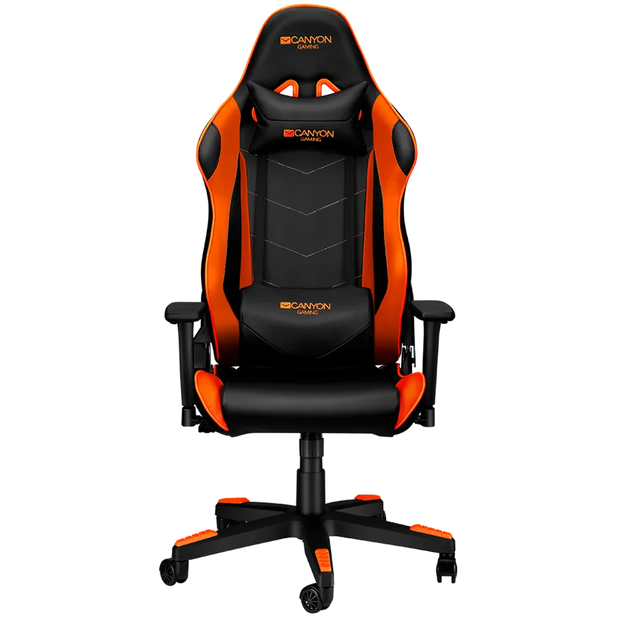 Геймърски стол CANYON gaming chair Deimos GC-4 Black Orange