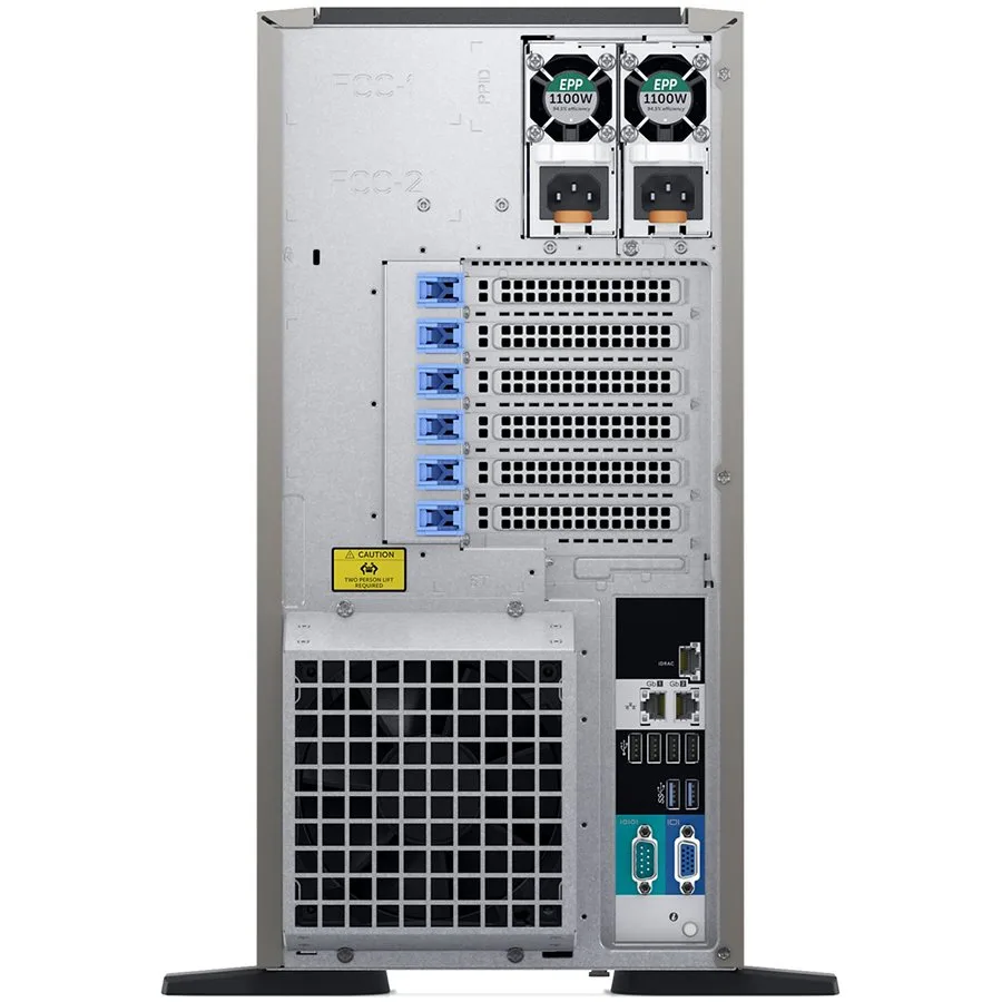 Сървър Power Edge T440/Chassis 8x3.5" Hot-Plug HDD/Xeon Silver 4208 2.1G 8C/16T 11M/16GB RAM RDIMM 2666MT/PERC H730P 2GB Cache/600GB 10K SAS HDD/iDRAC9 Enterprise/Bezel/No optical drive/On-Board LOM Dual Port 1Gbe/(1+1)750W PSU/TPM 2.0/3Y NBD Warrant - Image 6