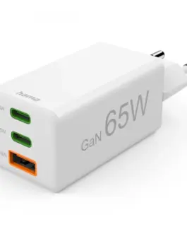 Hama mini зарядно 2xUSB-C + 1xA
