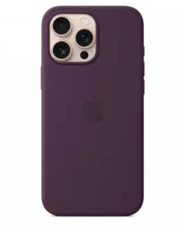 Apple Silicone case with MagSafe for iPhone 16 Pro Max - Plum