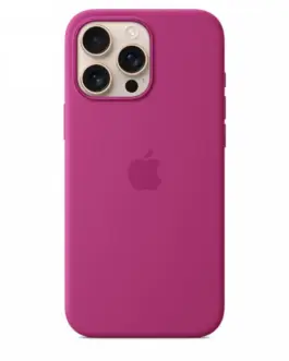 Apple Silicone case with MagSafe for iPhone 16 Pro Max - Fuchsia