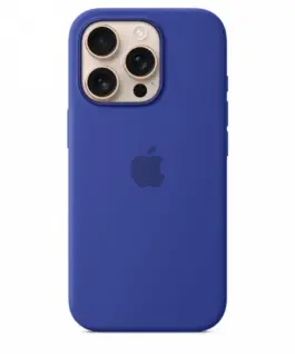 Apple Silicone case with MagSafe for iPhone 16 Pro - Ultramarine