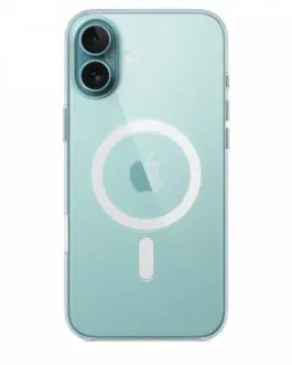 Alternative view of Apple Clear case with MagSafe for iPhone 16 Plus