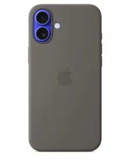 Apple Silicone case with MagSafe for iPhone 16 Plus - stone gray