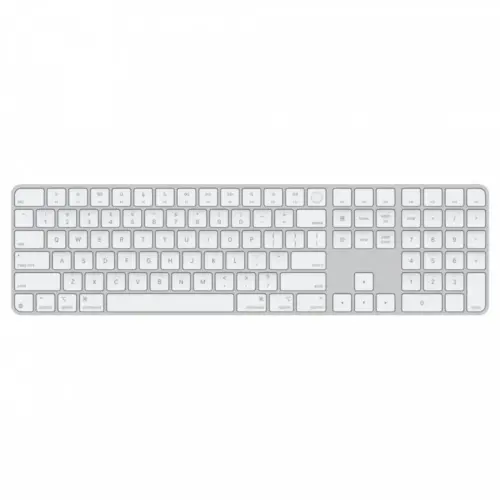 Apple Magic клавиатура with Touch ID and Numeric Keypad for Mac models with Apple silicon - US English - бял