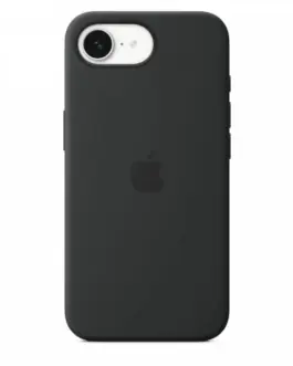 Apple Silicone case for iPhone 16e - черен