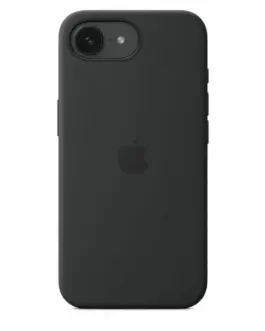 Alternative view of Apple Silicone case for iPhone 16e - черен