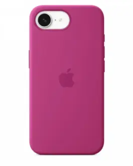 Apple Silicone case for iPhone 16e - Fuchsia