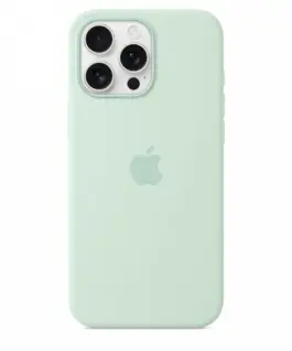 Apple iPhone 16 Pro Max Silicone Case with MagSafe - Aquamarine