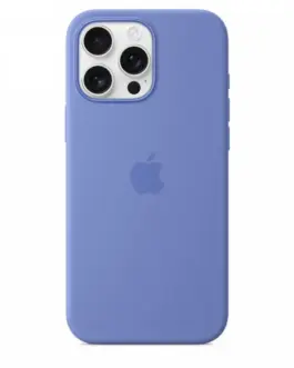 Apple iPhone 16 Pro Max Silicone Case with MagSafe - Periwinkle