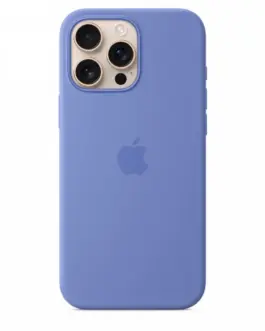 Alternative view of Apple iPhone 16 Pro Max Silicone Case with MagSafe - Periwinkle