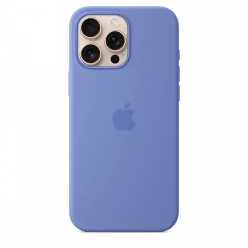 Alternative view of Apple iPhone 16 Pro Max Silicone Case with MagSafe - Periwinkle