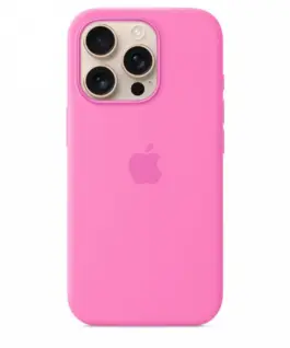 Alternative view of Apple iPhone 16 Pro Silicone Case with MagSafe - Peony