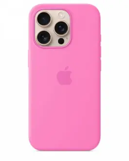 Alternative view of Apple iPhone 16 Pro Silicone Case with MagSafe - Peony