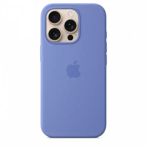 Alternative view of Apple iPhone 16 Pro Silicone Case with MagSafe - Periwinkle