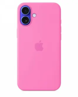 Alternative view of Apple iPhone 16 Plus Silicone Case with MagSafe - Peony