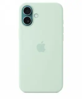 Apple iPhone 16 Plus Silicone Case with MagSafe - Aquamarine