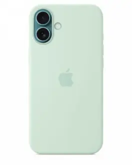 Apple iPhone 16 Plus Silicone Case with MagSafe - Aquamarine