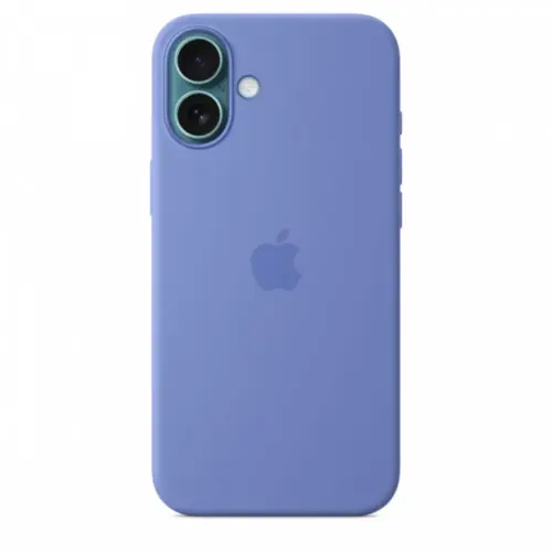 Alternative view of Apple iPhone 16 Plus Silicone Case with MagSafe - Periwinkle