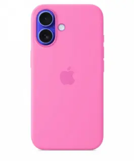 Alternative view of Apple iPhone 16 Silicone Case with MagSafe - Peony