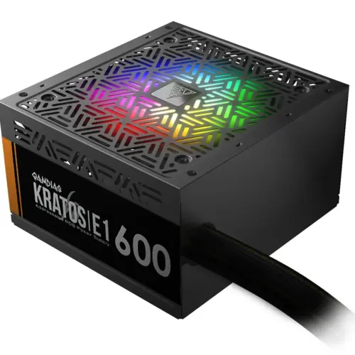 Gamdias Захранване PSU 600W Addressable RGB - KRATOS E1-600