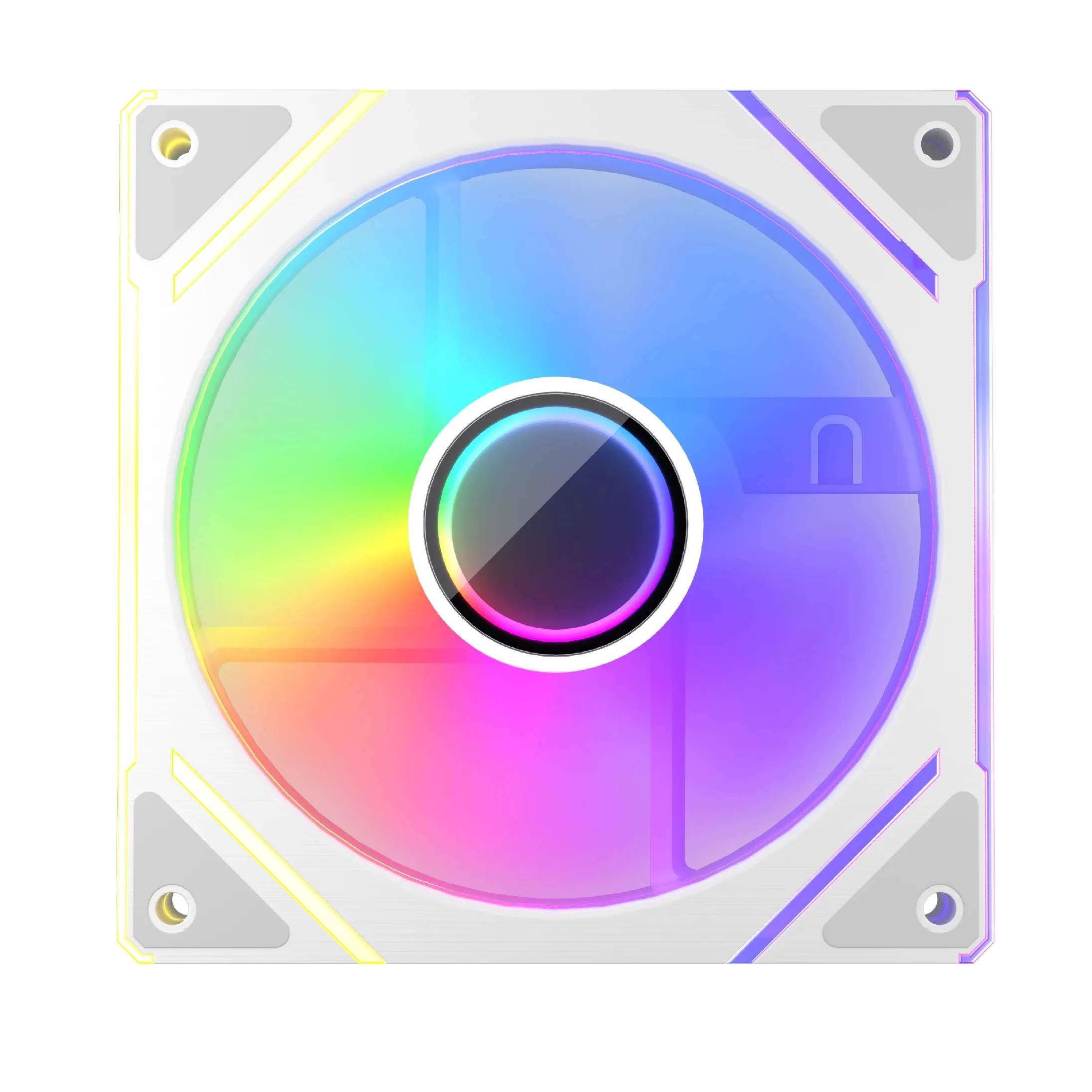 1stPlayer вентилатор Fan 120mm FC7-WH - Infinity Mirror ARGB - White - Image 139