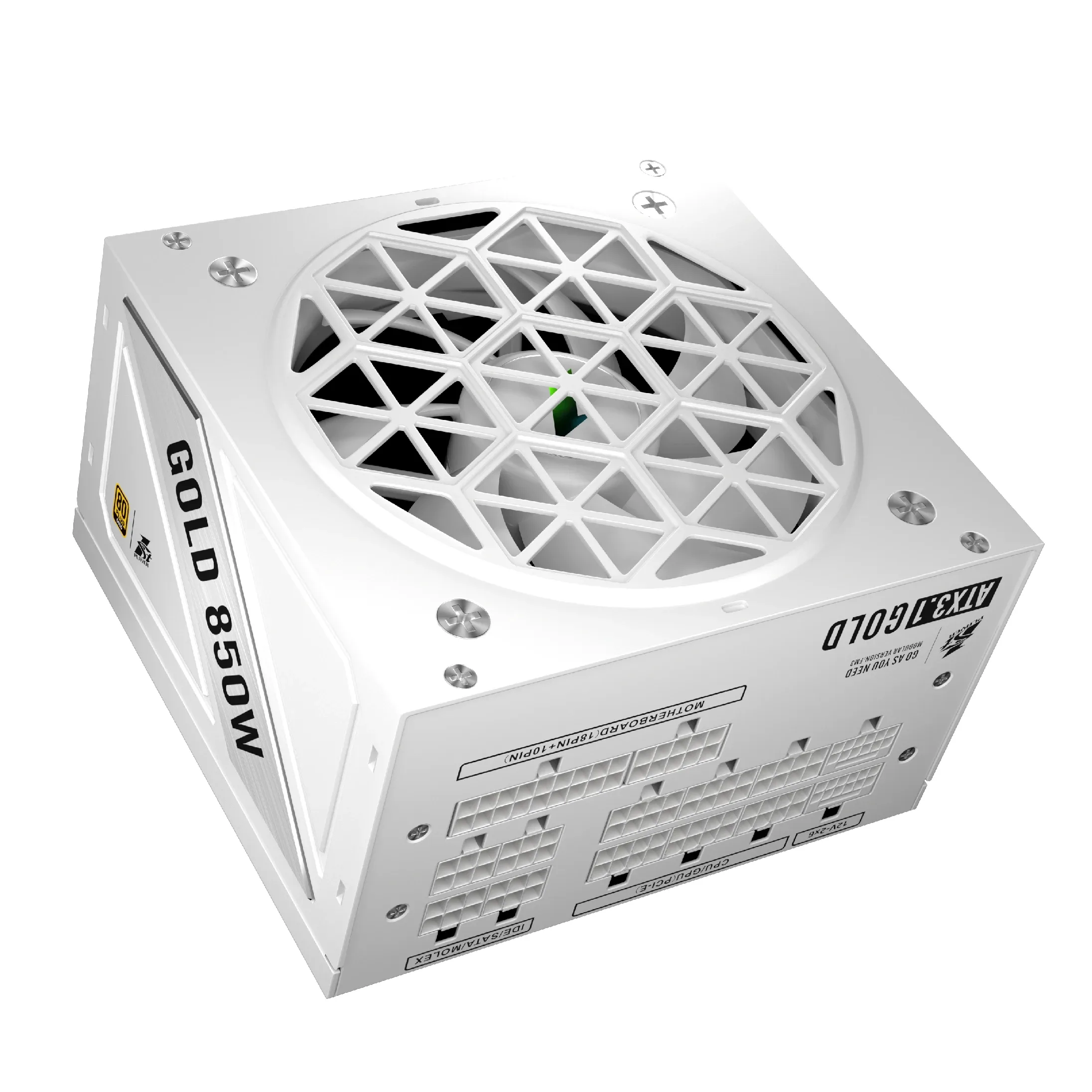 1stPlayer захранване PSU ATX 3.1 850W Gold, Full Modular, PCIe 5.1, White - HA-850BA4WHITE - Image 28
