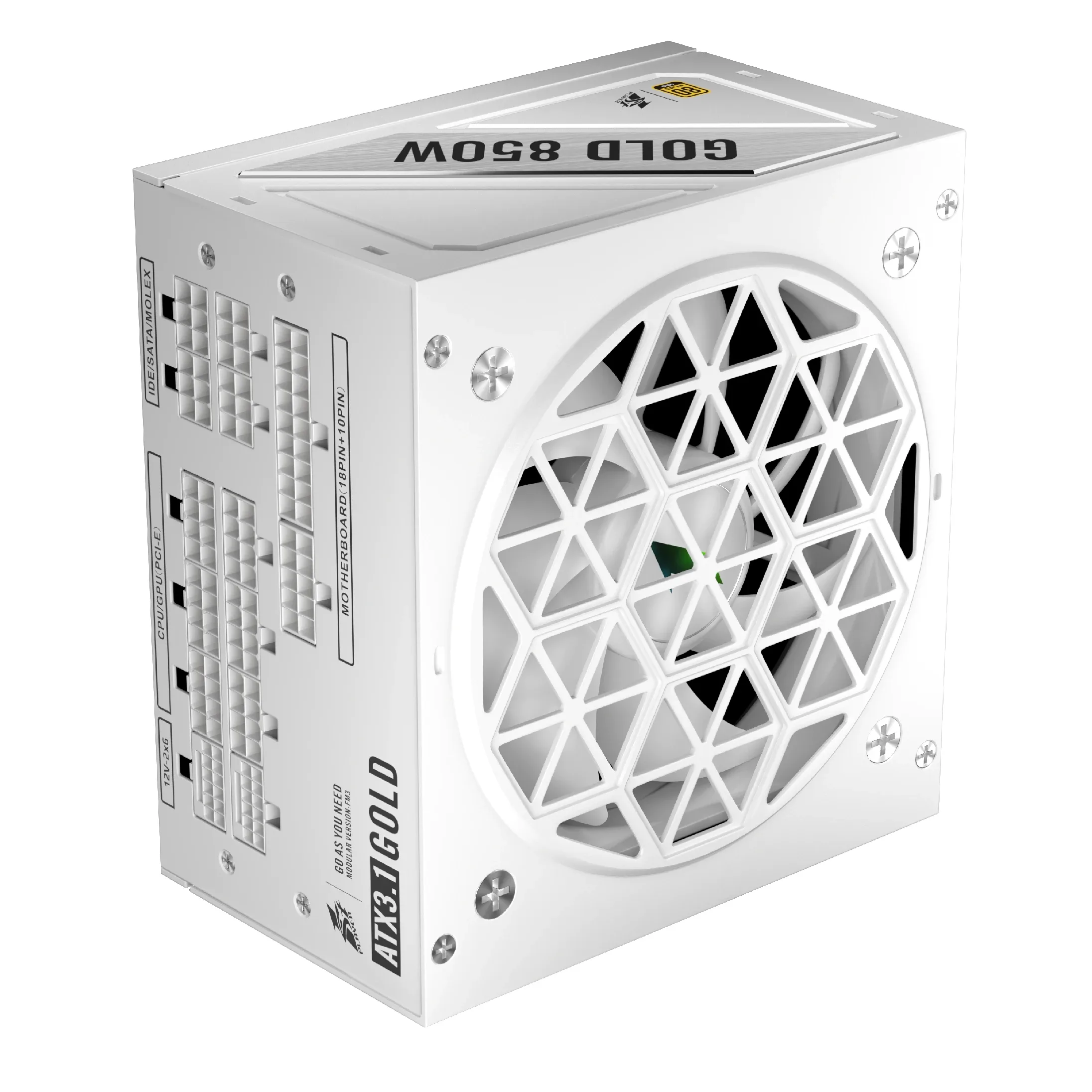 1stPlayer захранване PSU ATX 3.1 850W Gold, Full Modular, PCIe 5.1, White - HA-850BA4WHITE - Image 29