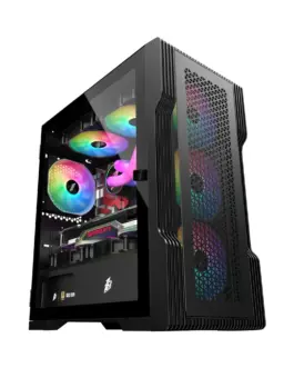 1stPlayer кутия Case mATX - TRILOBITE T3 Mesh Black