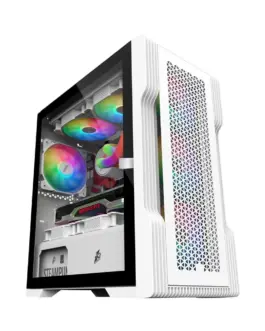 1stPlayer кутия Case mATX - TRILOBITE T3 Mesh White
