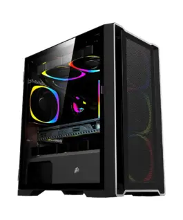 1stPlayer кутия Case mATX - TRILOBITE T4 Mesh Black