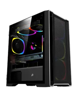 1stPlayer кутия Case mATX - TRILOBITE T4 Mesh Black