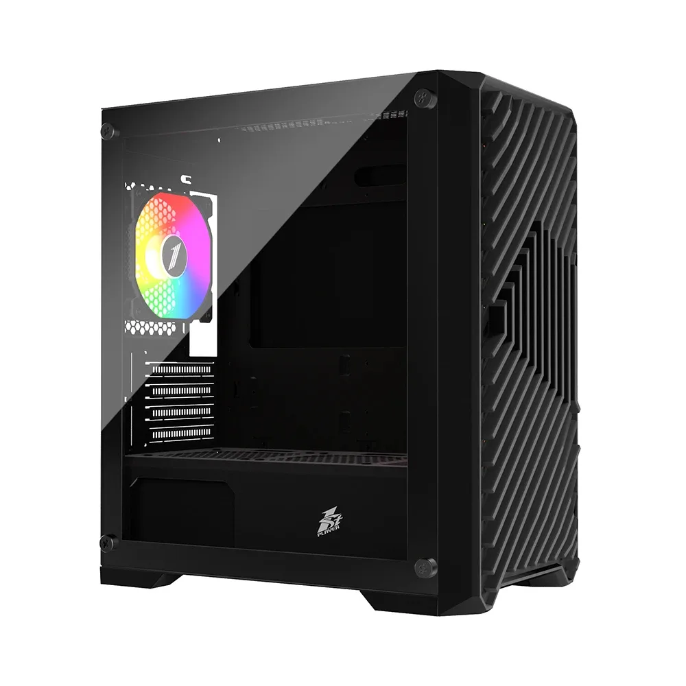 1stPlayer кутия Case mATX - TRILOBITE T5 Black - Image 44