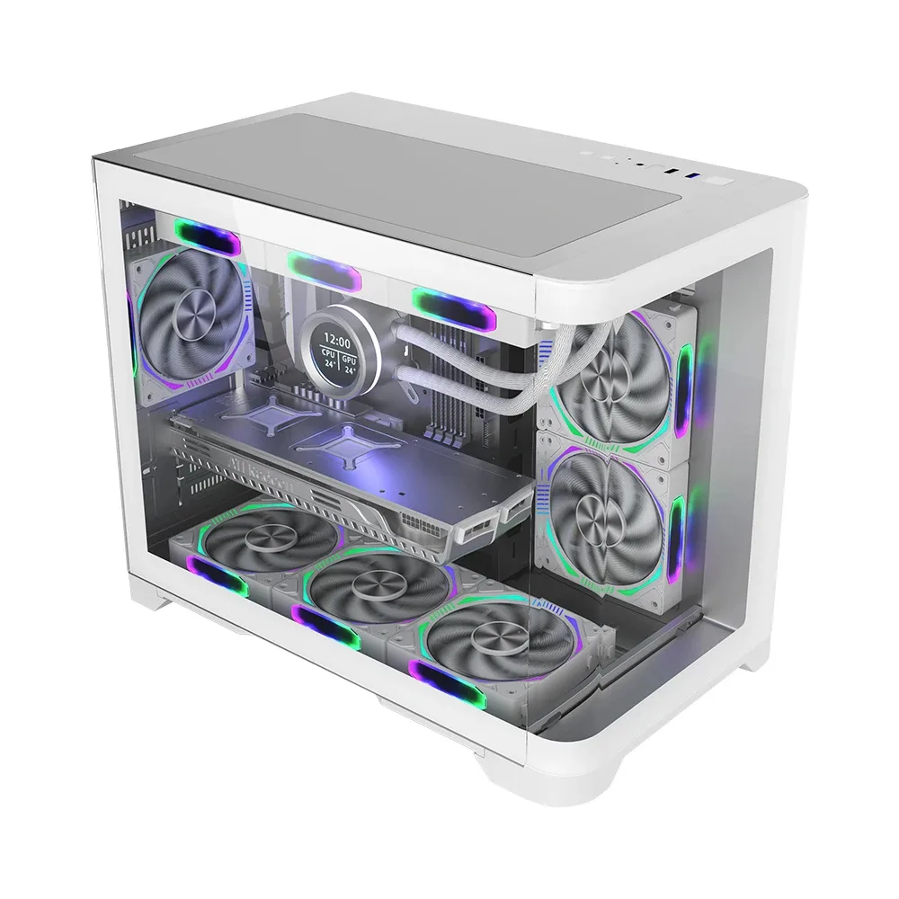 1stPlayer кутия Case mATX - UV6 White - Image 142