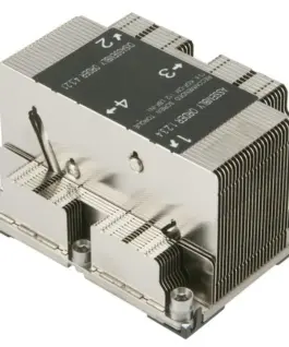 Alternative view of Охладител за процесор 2U Passive CPU Heat Sink for LGA 3647