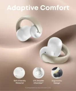 Anker Earphones Soundcore AeroClip Bluetooth бял