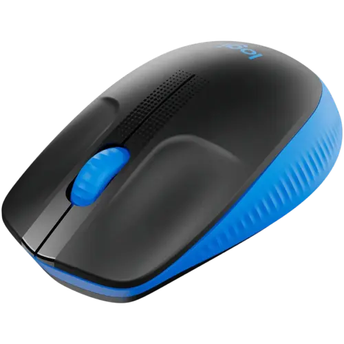 Alternative view of Безжична мишка LOGITECH M190 Wireless Mouse - BLUE
