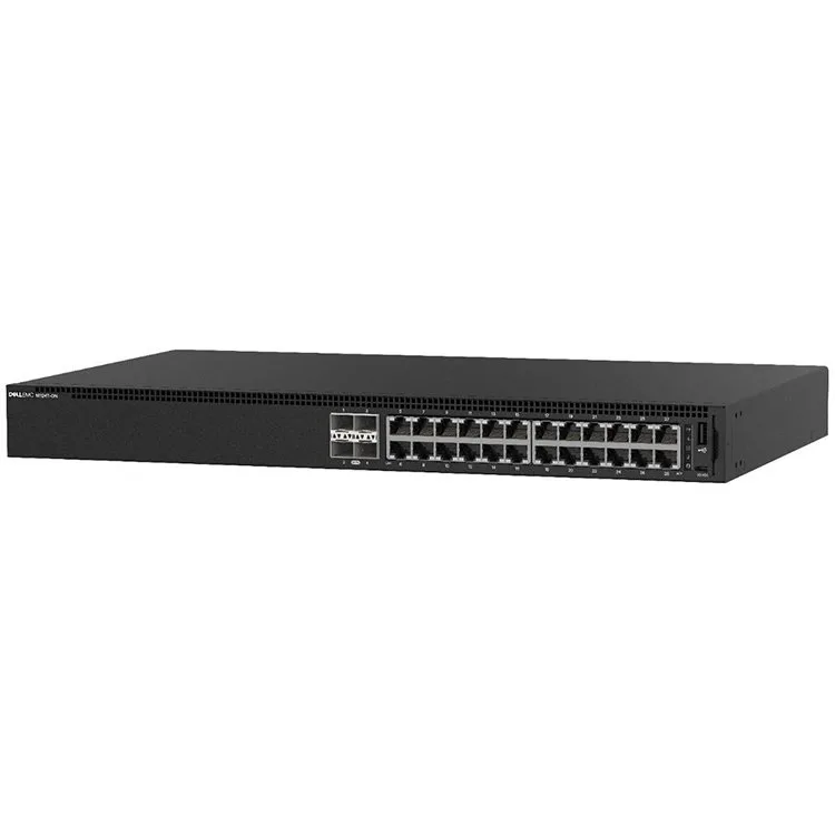 Kомутатор Dell EMC Switch N1124P-ON L2 24 ports RJ45 1GbE 12 ports PoE/PoE+ 4 ports SFP+ 10GbE