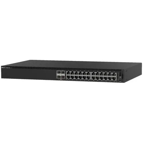 Kомутатор Dell EMC Switch N1124P-ON L2 24 ports RJ45 1GbE 12 ports PoE/PoE+ 4 ports SFP+ 10GbE