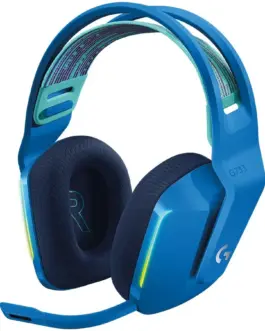 Геймърски слушалки LOGITECH G733 LIGHTSPEED Wireless RGB Gaming Headset - BLUE