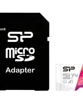 Карта памет Silicon Power New Elite /class10 32GB mSD Card A1 V10 UHS-1 (U1) R/W: up to 100/30 MB/s A1 V10 ECC function